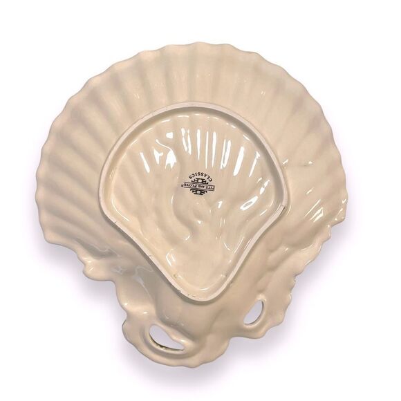 Vinrage Fitz and Floyd Oceana Shell Dish - Picture 4 of 5